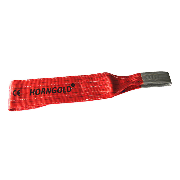 Horngold polyester polyester flat webbing sling manufacturers for lashing-2