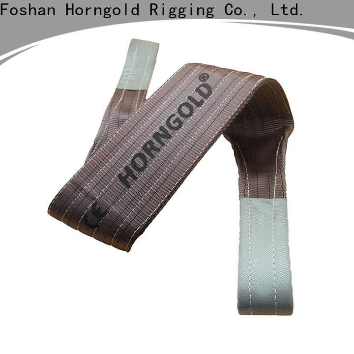 Horngold sling nylon rope slings factory for cargo