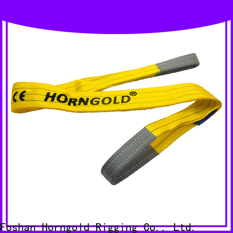 Horngold polyethylene 5 ton lifting slings manufacturers for climbing