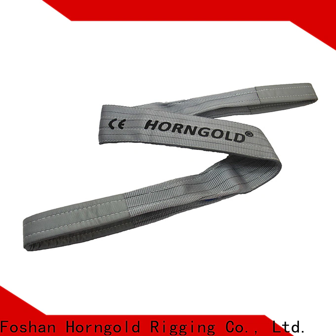 Horngold professional polyester flat webbing sling manufacturers for cargo