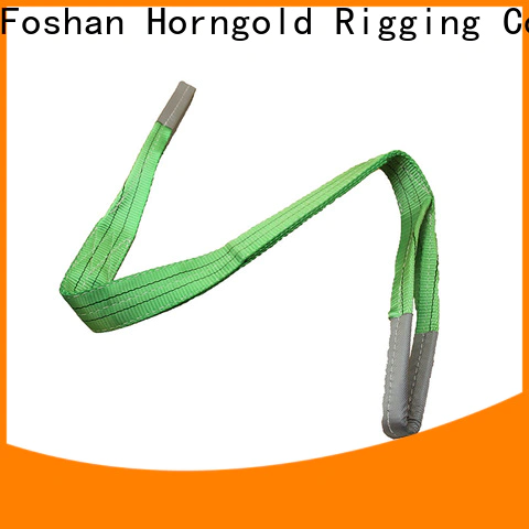 Horngold flat flat eye web sling manufacturers for lashing