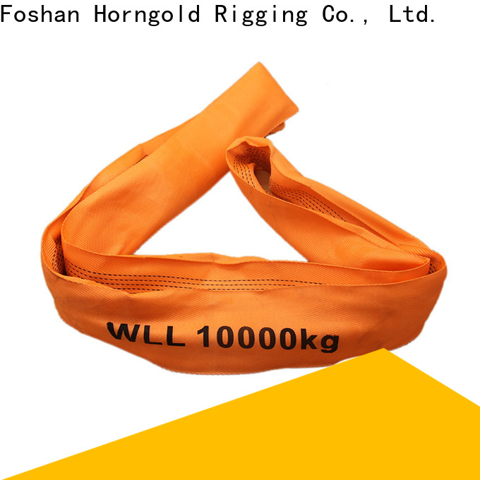 Horngold Custom heavy duty nylon lifting straps manufacturers for cargo