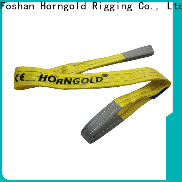 Horngold Top polyester webbing sling specification company for lifting