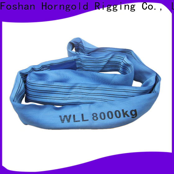 Horngold eye round sling belt supply for cargo