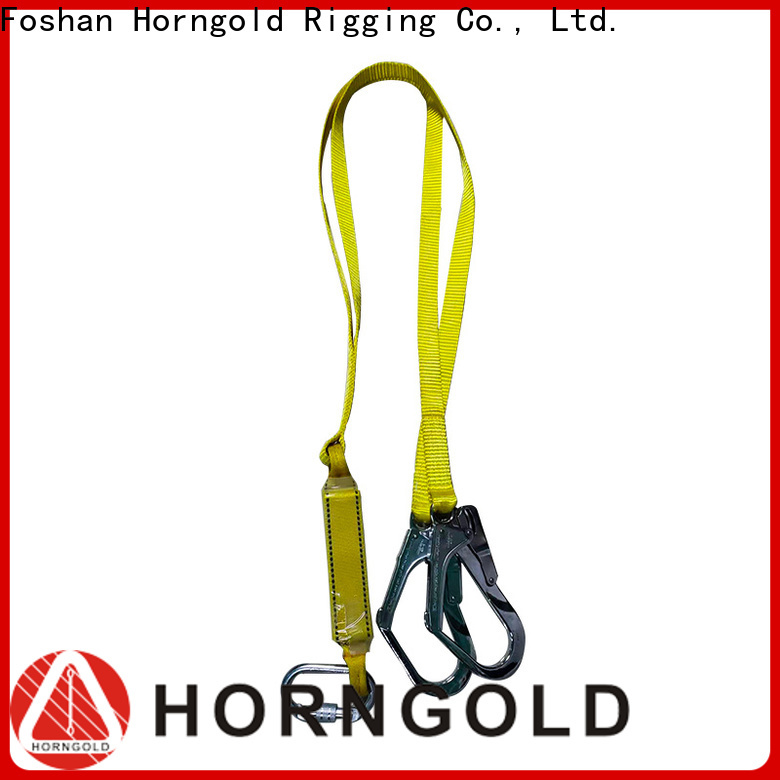 Horngold double safety full body harness double lanyard company for cargo