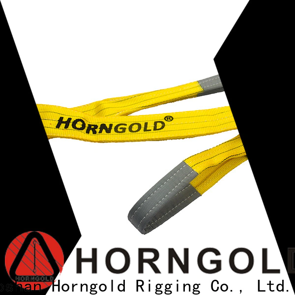 Horngold round flat eye web sling suppliers for lashing