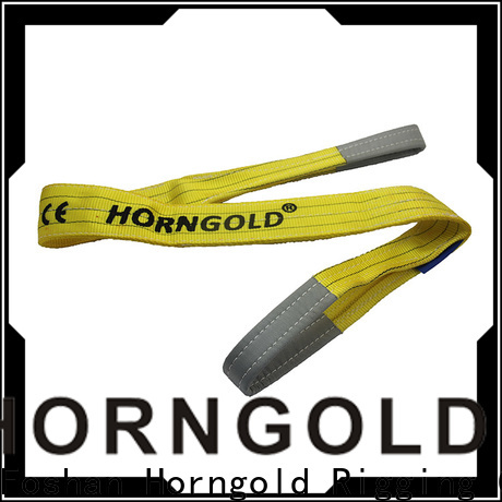 Horngold lift lifting sling labels manufacturers for cargo