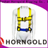 Horngold leg safety harness and rope supply for lashing