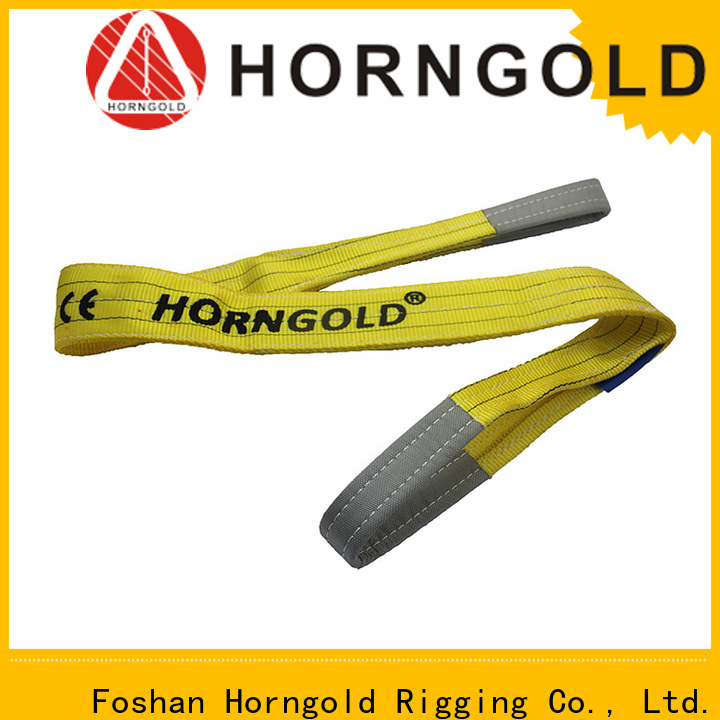 Horngold 6000kg nylon sling belt manufacturers for cargo