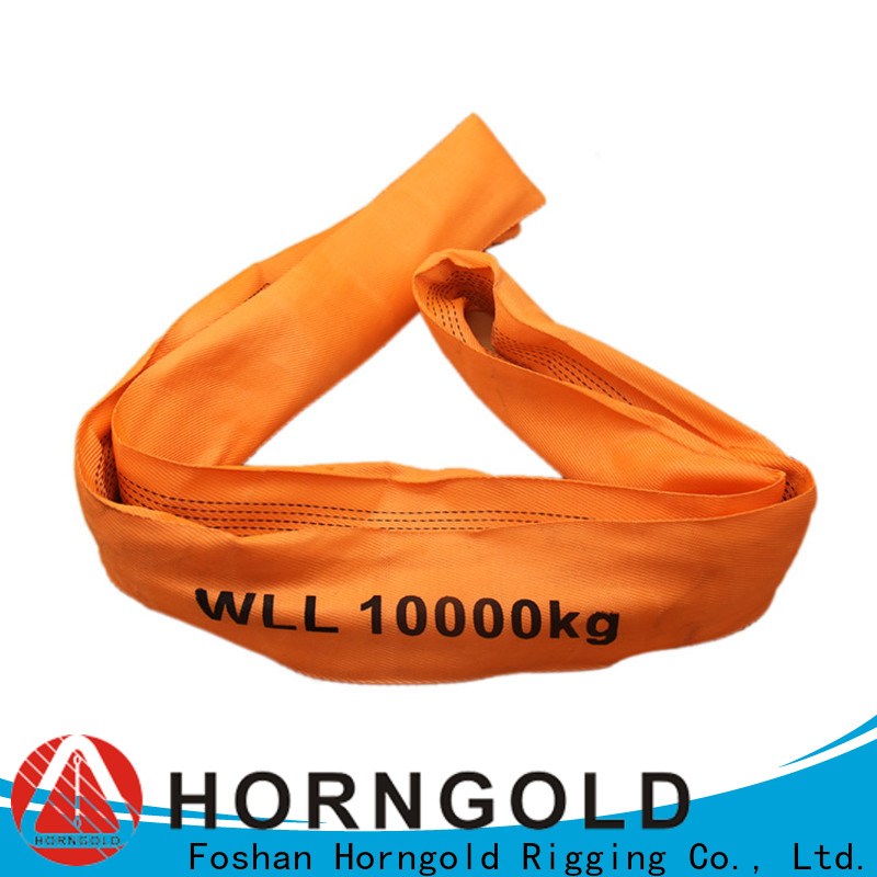 Horngold endless flat woven webbing sling suppliers for climbing