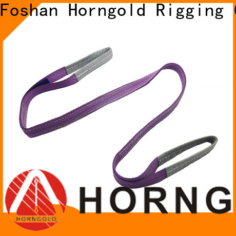 Horngold polyethylene lifting rope with hook for business for cargo