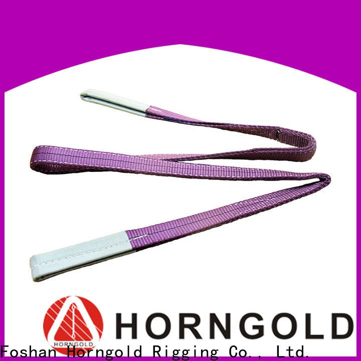 Horngold flat webbing sling manufacturers manufacturers for lashing