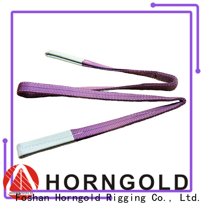 Horngold Top web slings with hooks supply for lashing