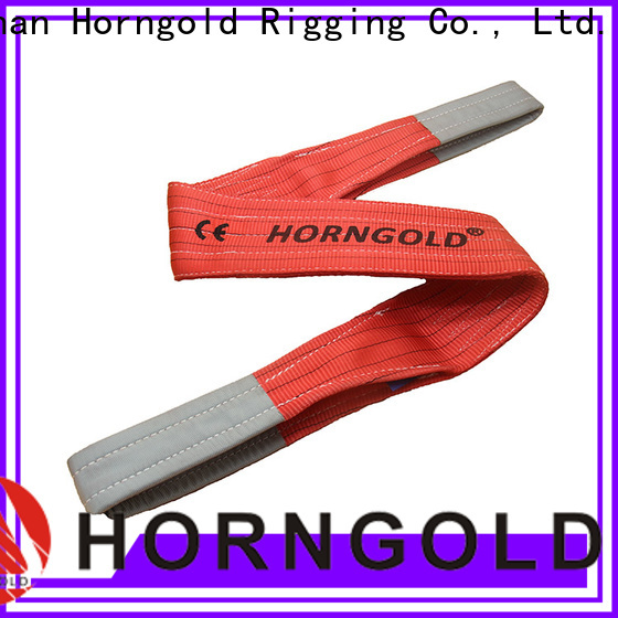 Horngold polyester polyester flat webbing sling manufacturers for lashing