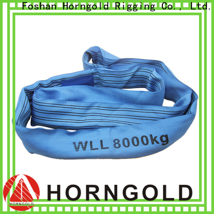 Horngold eye hoist straps company for lashing