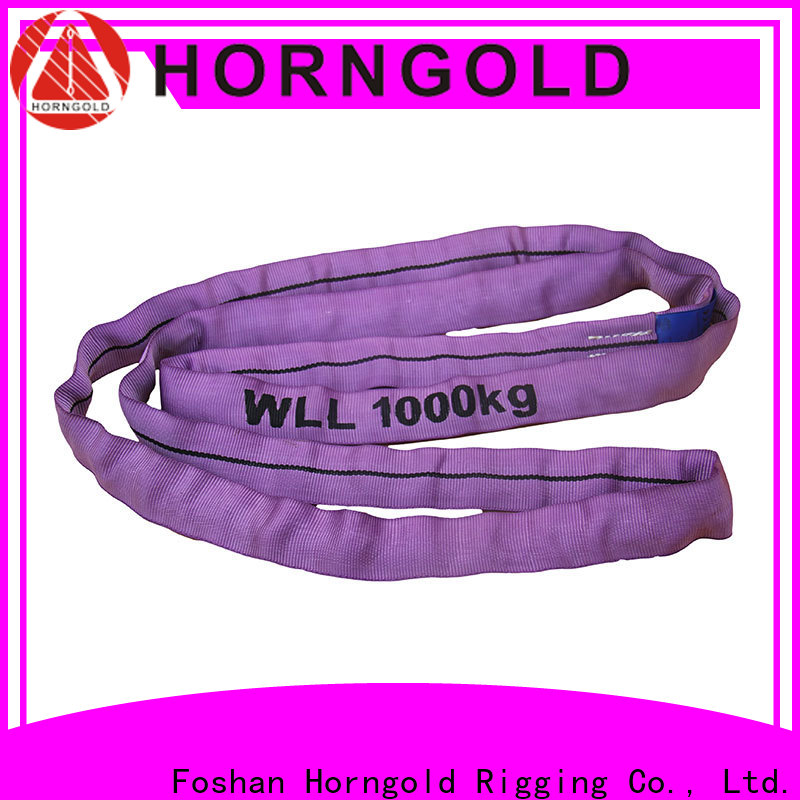 Latest web slings with hooks price company for climbing
