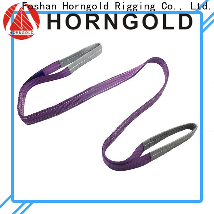 Horngold endless polyester webbing manufacturers for lifting