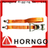 Horngold Custom ratchet straps with safety hooks suppliers for lashing