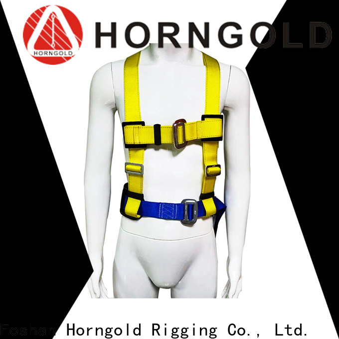 New climbing safety harness absorber supply for lifting