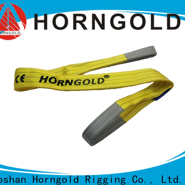 Horngold 2000kg types of slings for lifting factory for climbing
