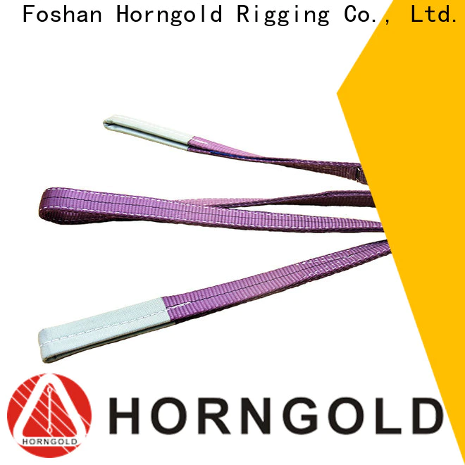 Horngold Top crane rigging slings supply for lashing