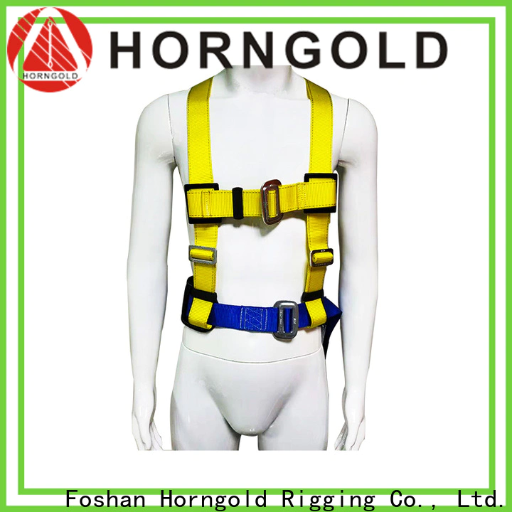 Horngold High-quality safety harness double lanyard company for lifting