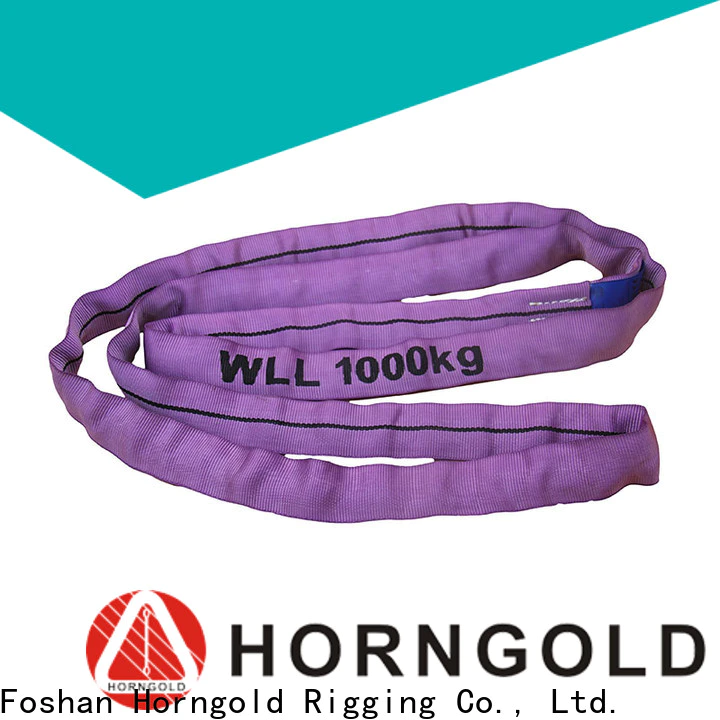 Horngold professional nylon crane straps manufacturers for lashing