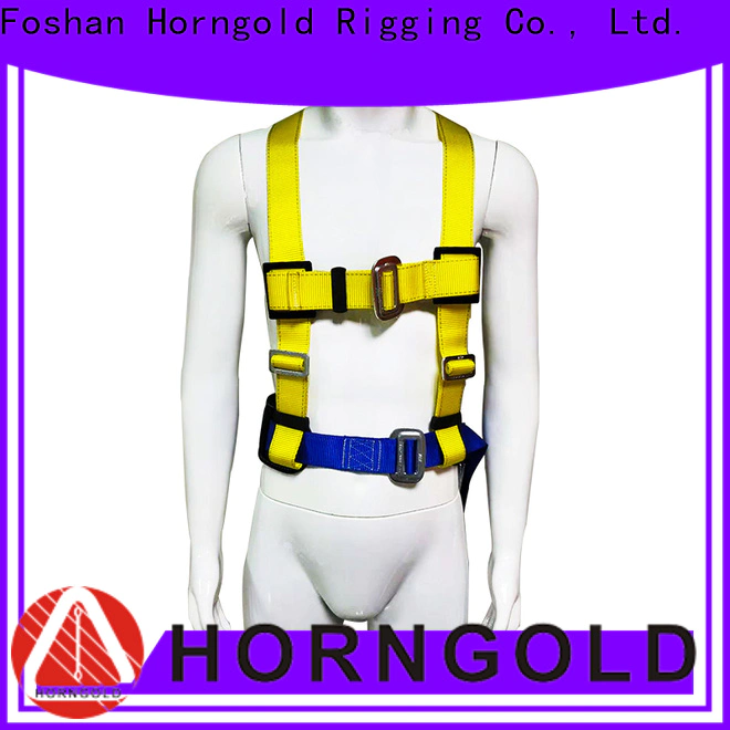 Horngold leg safety works harness suppliers for lashing