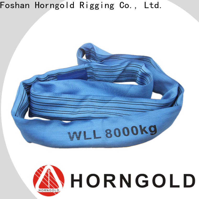 Custom webbing sling uae polyester manufacturers for cargo