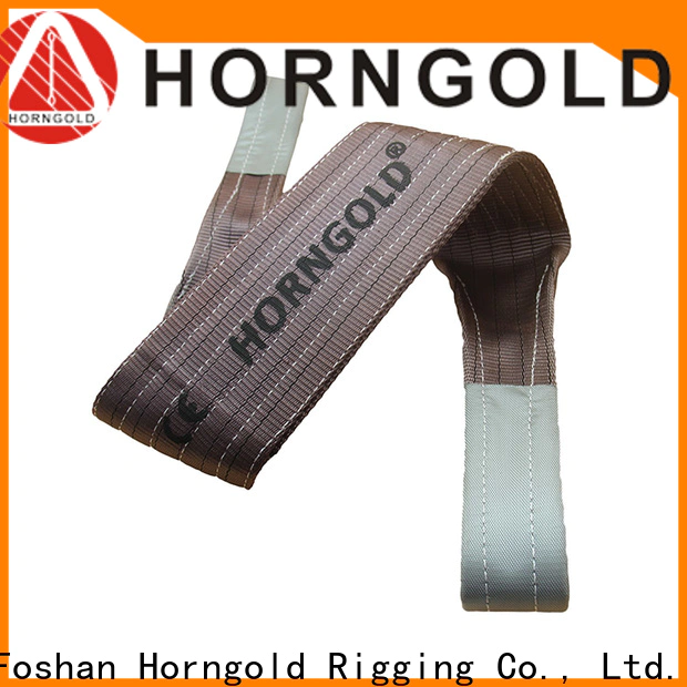 Horngold Custom polyester webbing sling specification company for cargo