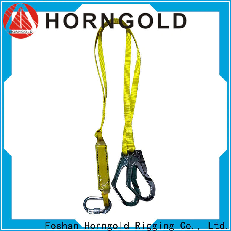 Horngold body safety harness and lanyard combo suppliers for climbing