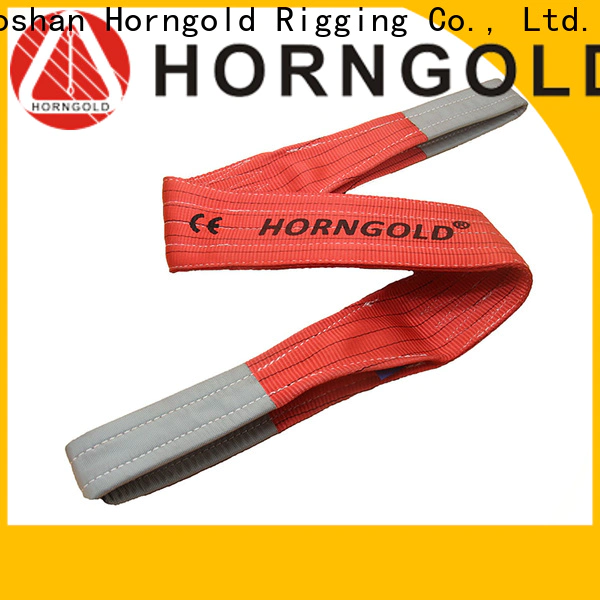 Horngold New polyester duplex webbing slings manufacturers for lashing