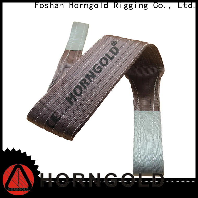 Horngold Top short lifting slings suppliers for cargo
