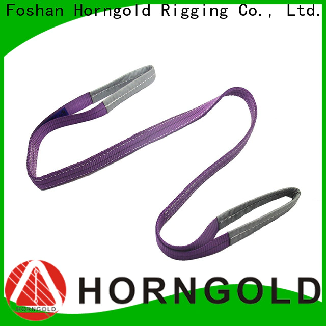 Horngold High-quality polyester duplex webbing slings manufacturers for climbing