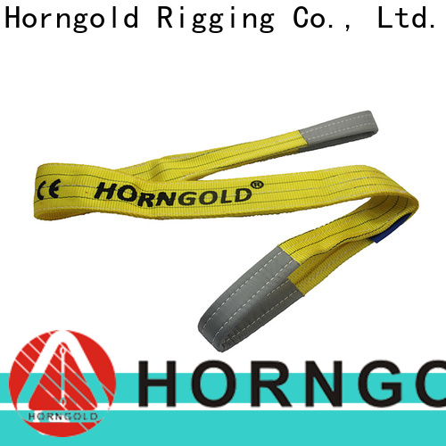 Horngold straps polyester duplex webbing slings company for lifting