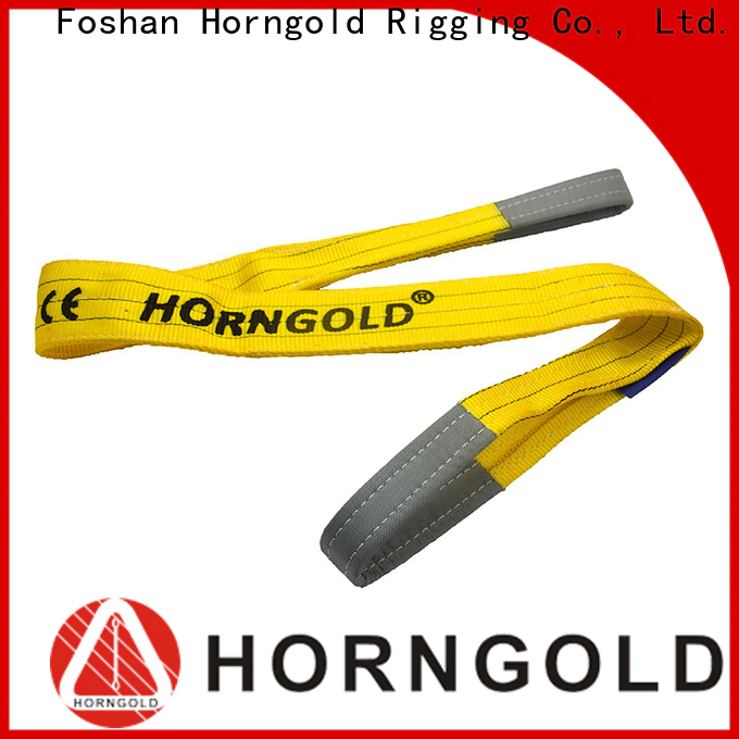 Top polyester round sling 3t supply for lifting