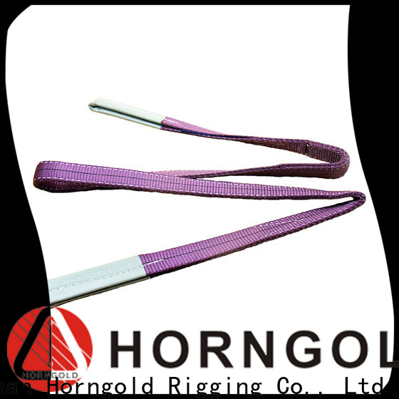 Horngold polyester personal lifting straps suppliers for lashing