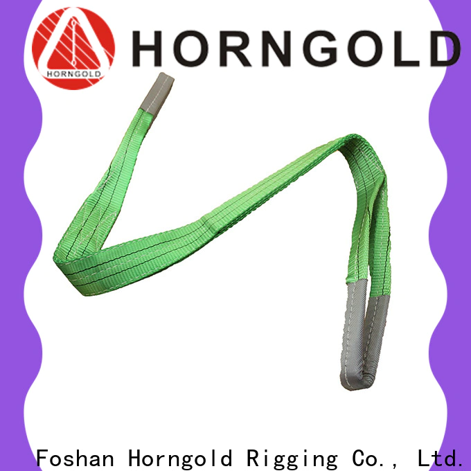 Horngold endless polyester lifting slings factory for cargo