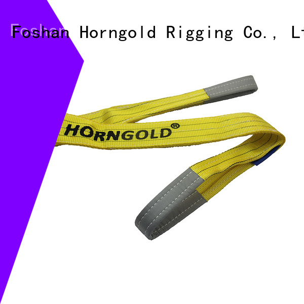 Horngold 5000kg material handling lifting straps factory for climbing