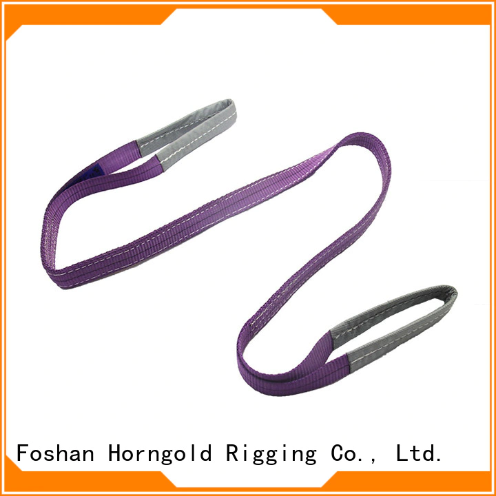 Custom 2 ton lifting straps slings supply for lashing