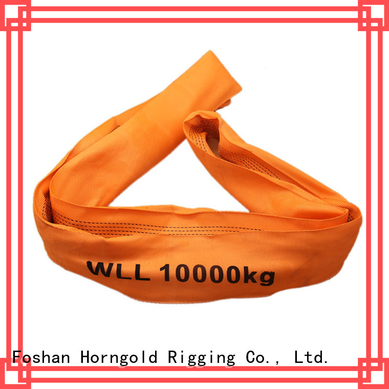 Horngold polyester round slings for sale factory for lashing