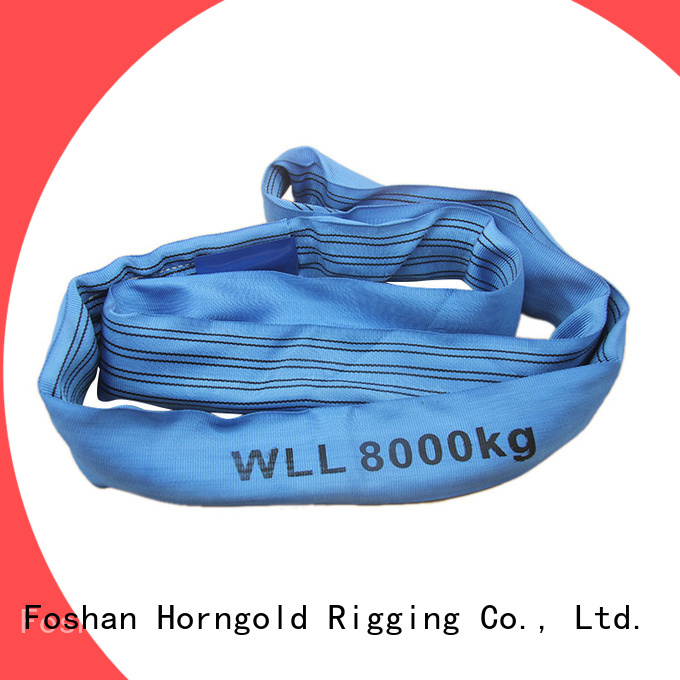 Horngold 5000kg forklift lifting slings manufacturers for lashing