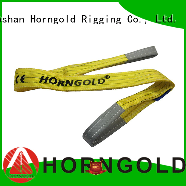 Horngold slings polyester webbing sling specification factory for lashing