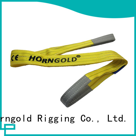 Horngold round lifting with slings for business for cargo