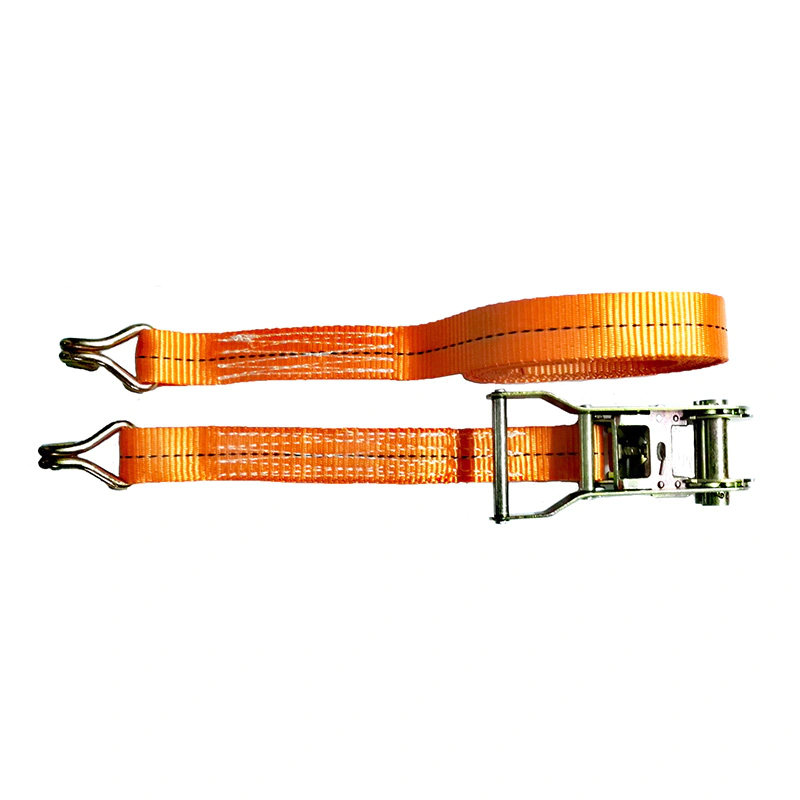 Standard Ratchet Tie Down Strap with Two Parts