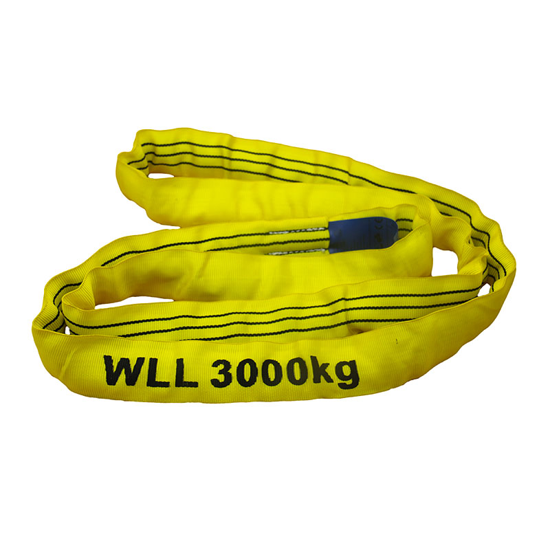 Horngold 6000kg polyester duplex webbing slings for business for lashing-2