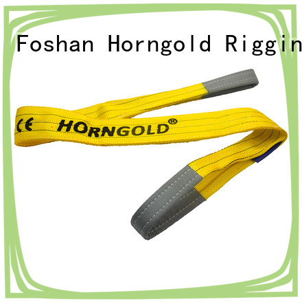 Horngold polyester web slings for lifting manufacturers for lashing