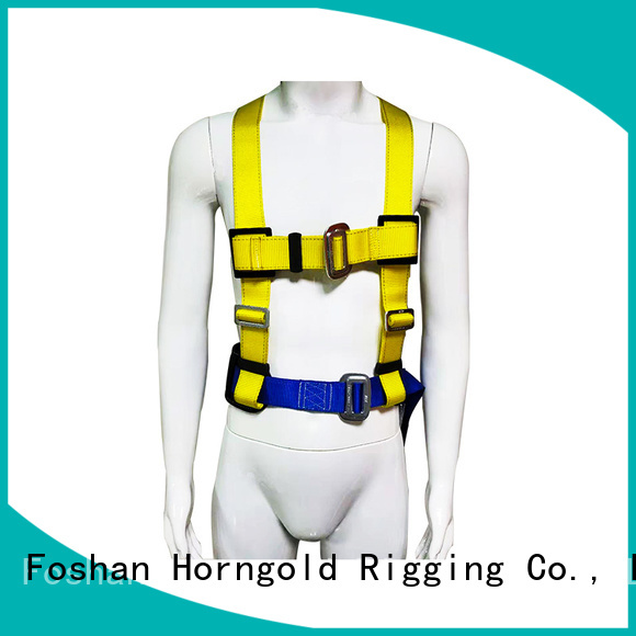 New safety harness double lanyard full manufacturers for lifting