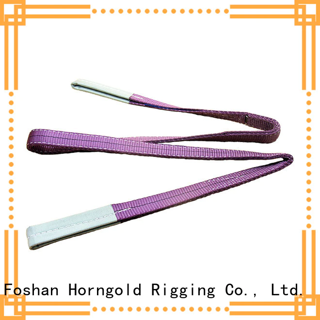 Horngold 2t round sling hooks suppliers for lifting