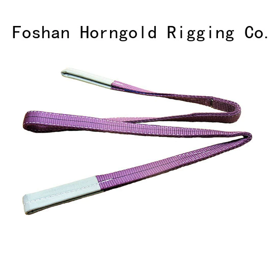 Horngold New synthetic round sling suppliers for cargo